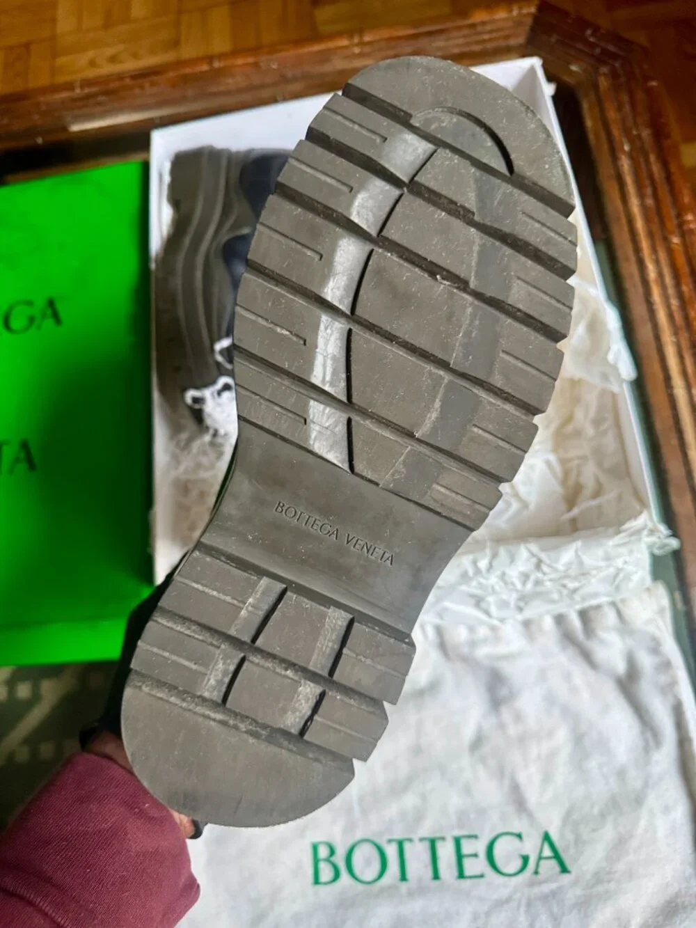 Bottega Veneta bottega Veneta Tire Boots (Size 11/44)